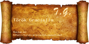 Török Graciella névjegykártya